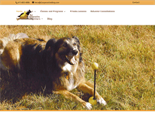 Tablet Screenshot of cooperativedog.com